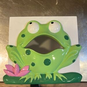 Frog Kleenex Holder